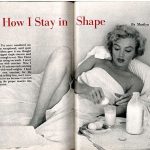 Как поддържам формата си, от Мерилин Монро monroe1